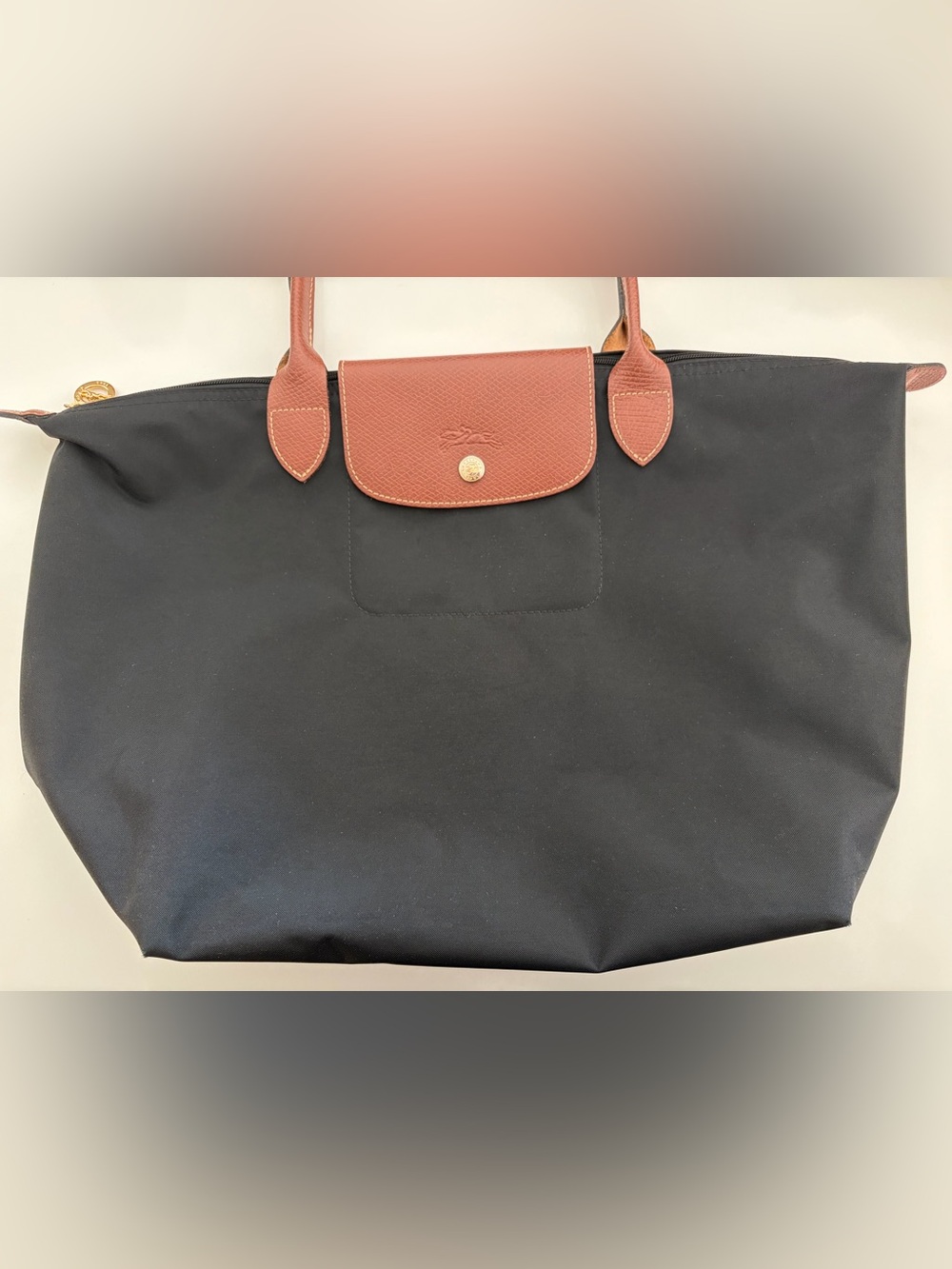 Longchamp Le Pliage Original L Tote Bag Black - Picture 2 of 16